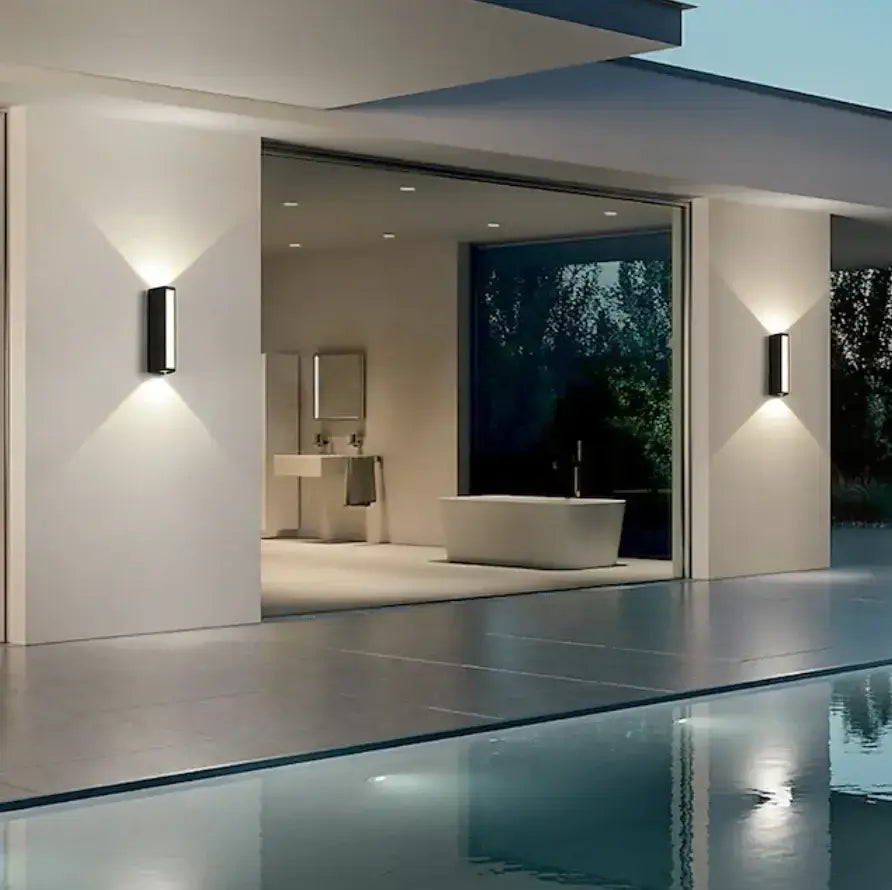 Arthur – Applique Murale d'Extérieur LED Moderne Étanche en Aluminium