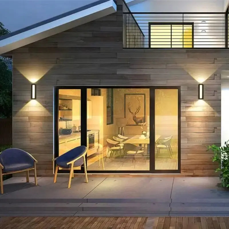 Arthur – Applique Murale d'Extérieur LED Moderne Étanche en Aluminium