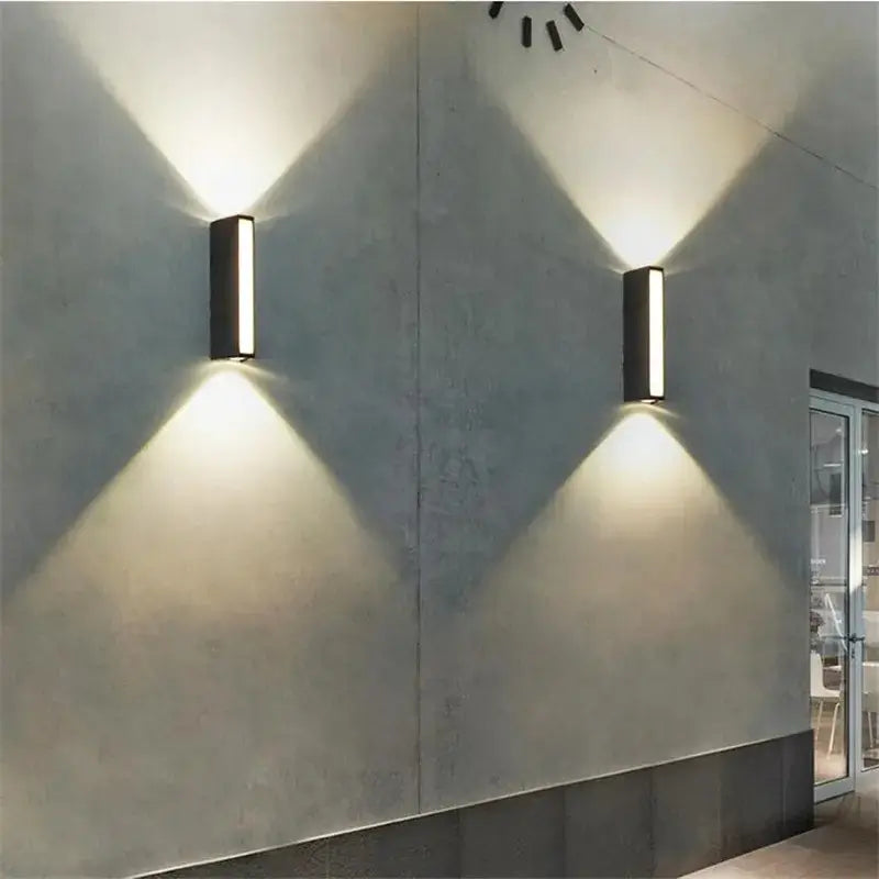 Arthur – Applique Murale d'Extérieur LED Moderne Étanche en Aluminium