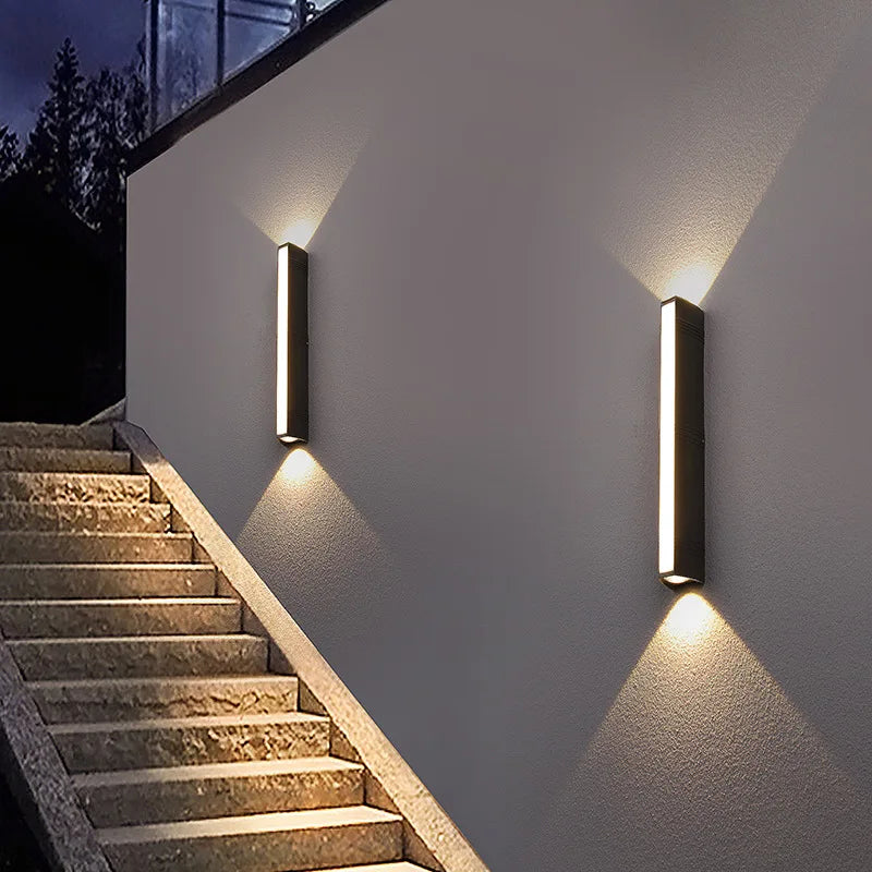Arthur – Applique Murale d'Extérieur LED Moderne Étanche en Aluminium